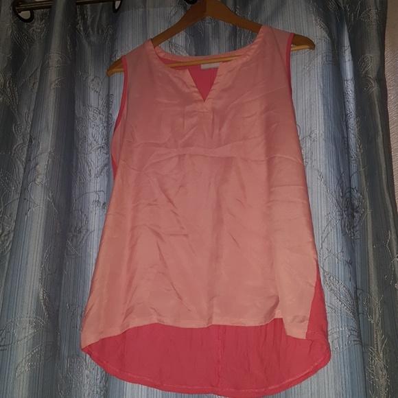 New York & CO pink blouse - Picture 1 of 2